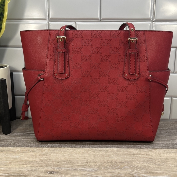 Red MK Tote - Picture 2 of 6